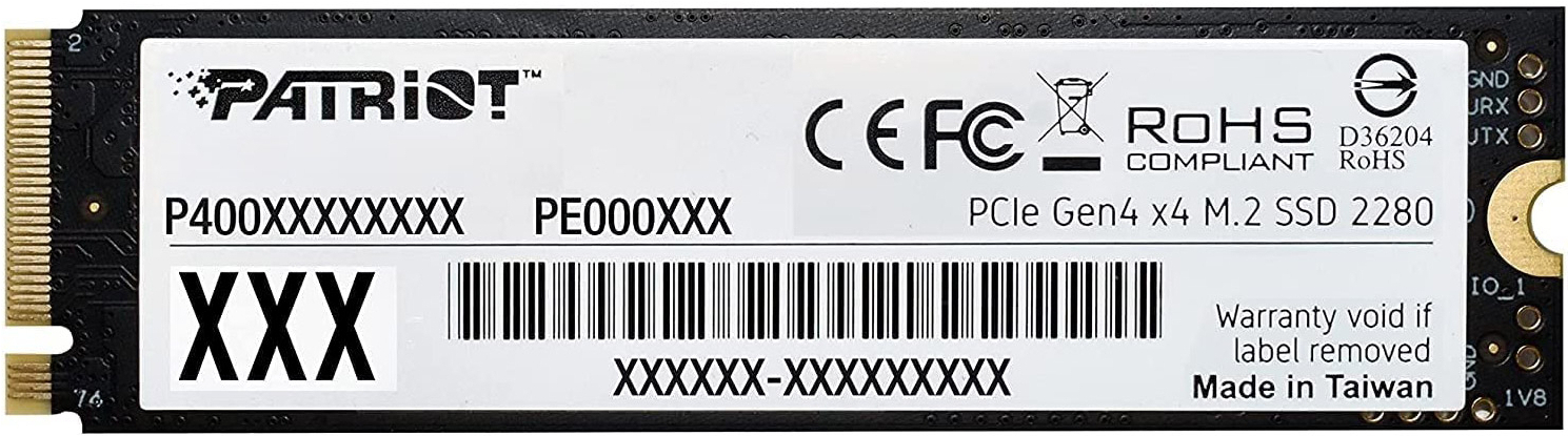 SSD диск Patriot P400 Lite 500GB (P400LP500GM28H)