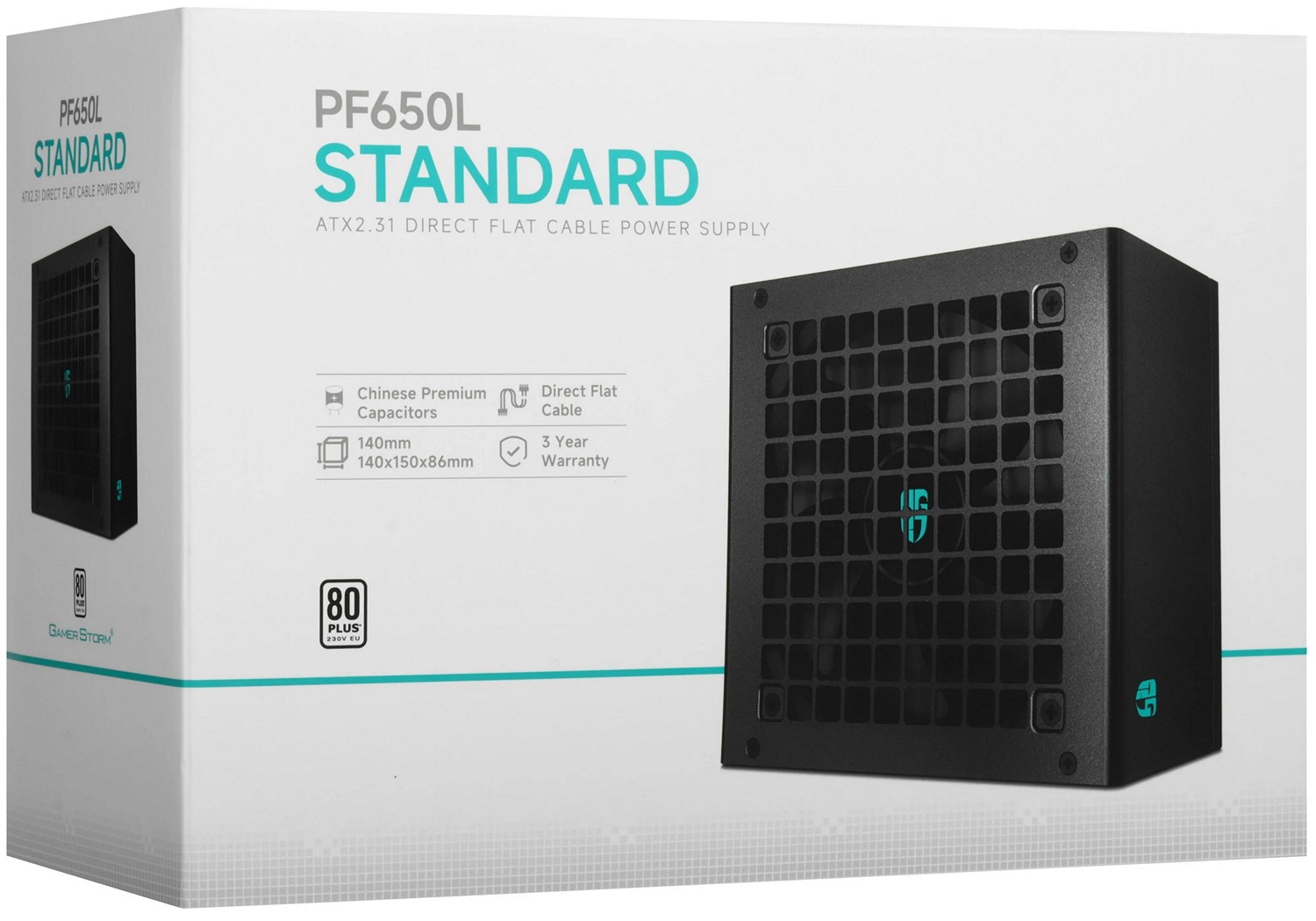 Блок питания DeepCool GamerStorm PF650L черный (R-PF650L-HE0B-WGEU)