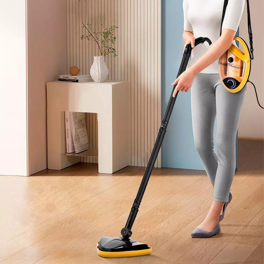 Пароочиститель Kitfort КТ-9158-1 желтый