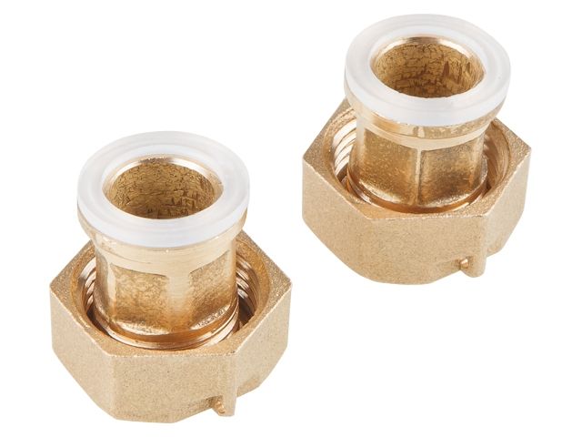 Узел присоединительный DN-20 (2 шт. в уп.), Цветлит (ЦРБ0120)