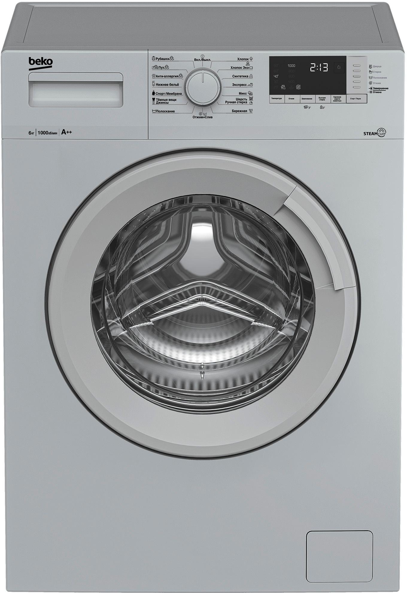 Стиральная машина Beko WSRE 6512 ZSS (7320210017)