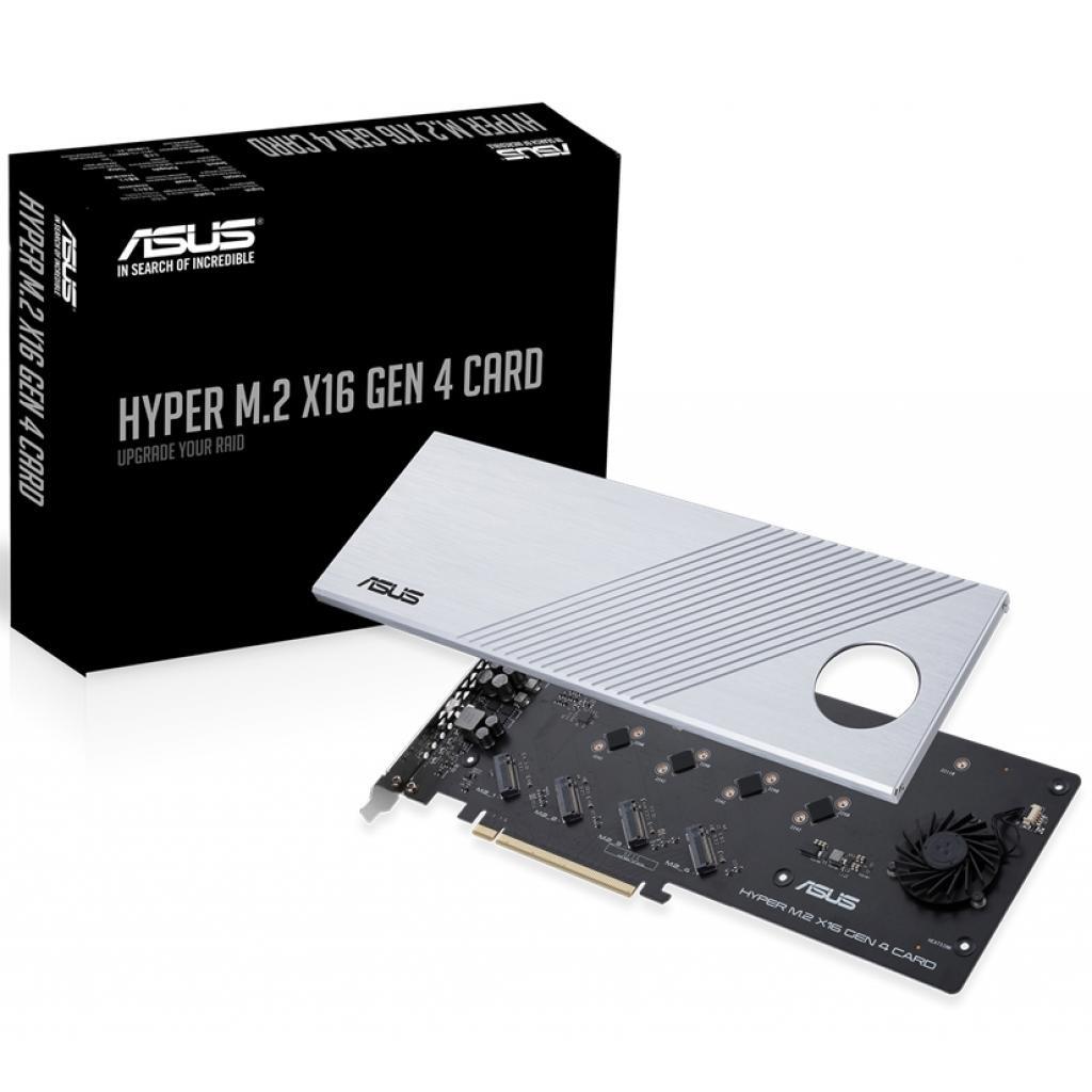 Плата расширения ASUS HYPER M.2 X16 GEN 4 CARD (90MC08A0-M0EAY0)