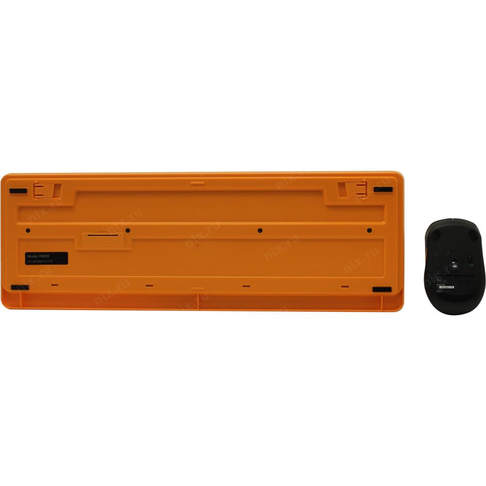 Набор периферии A4Tech Fstyler FG1010 Orange черный/оранжевый