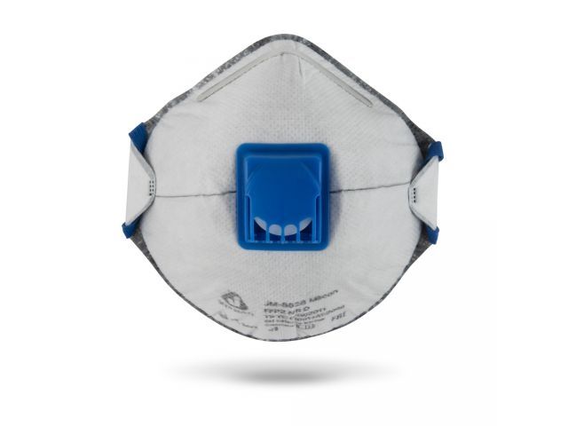 Респиратор JETA SAFETY JM-8628 формов. с клап. FFP2 (до 12 ПДК) (с угольным фильтром, без индивидуальной упаковки)