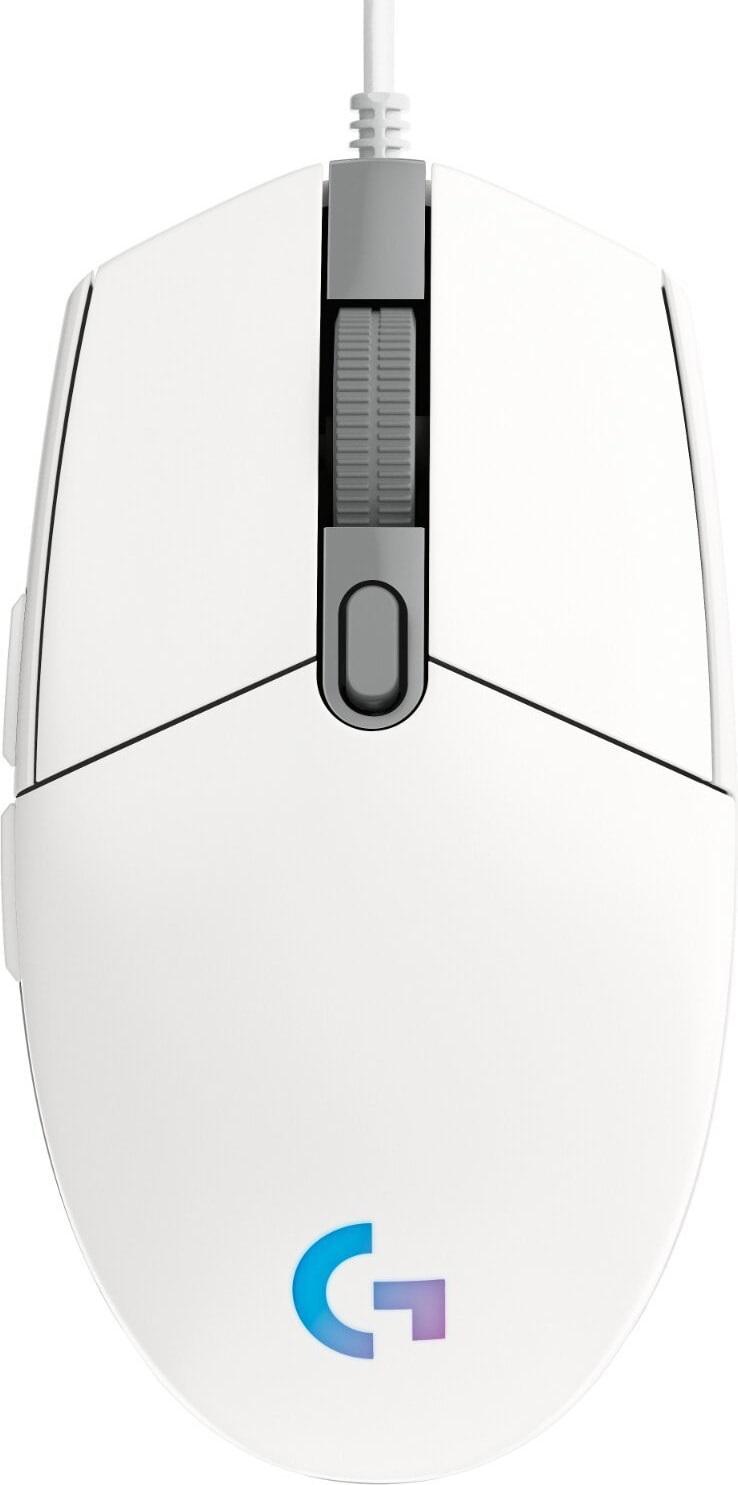 Мышь Logitech G102 LightSync белый (910-005809)