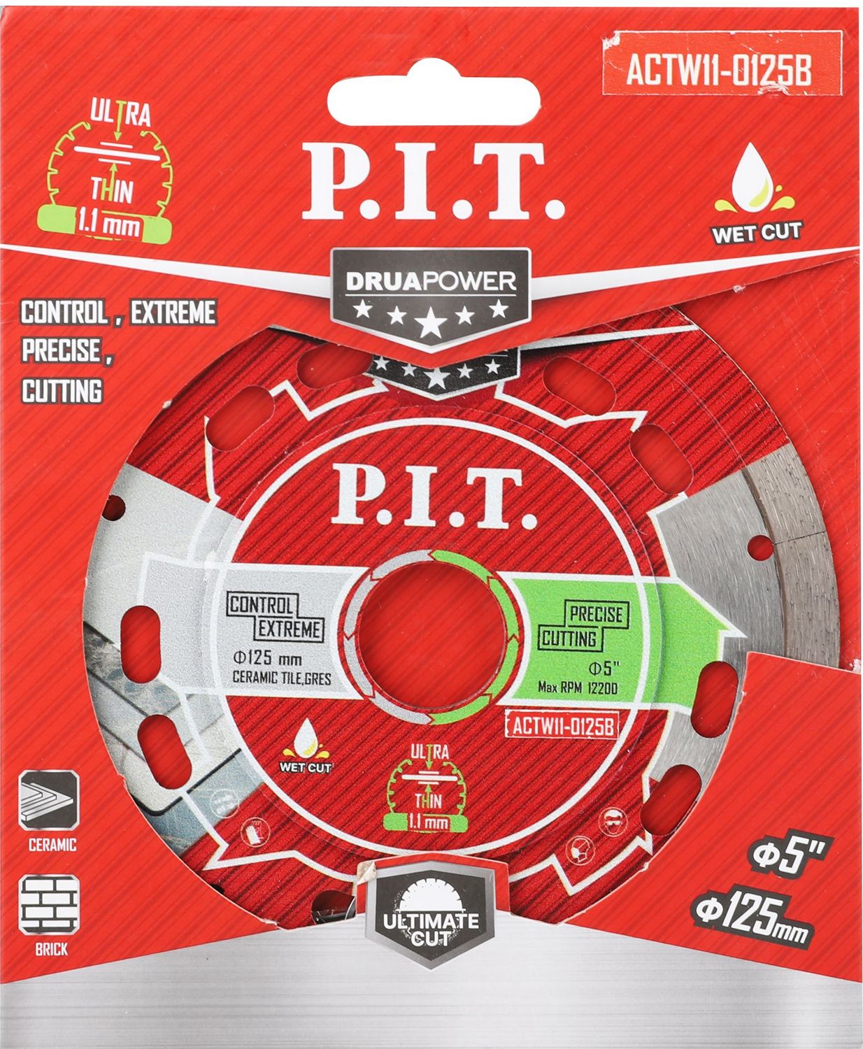 Алмазный диск P.I.T. ACTW11-0125