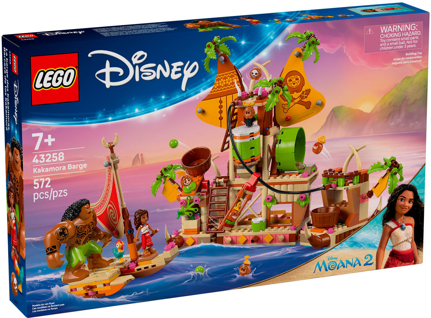 Конструктор Lego Disney Баржа Какамора (43258)