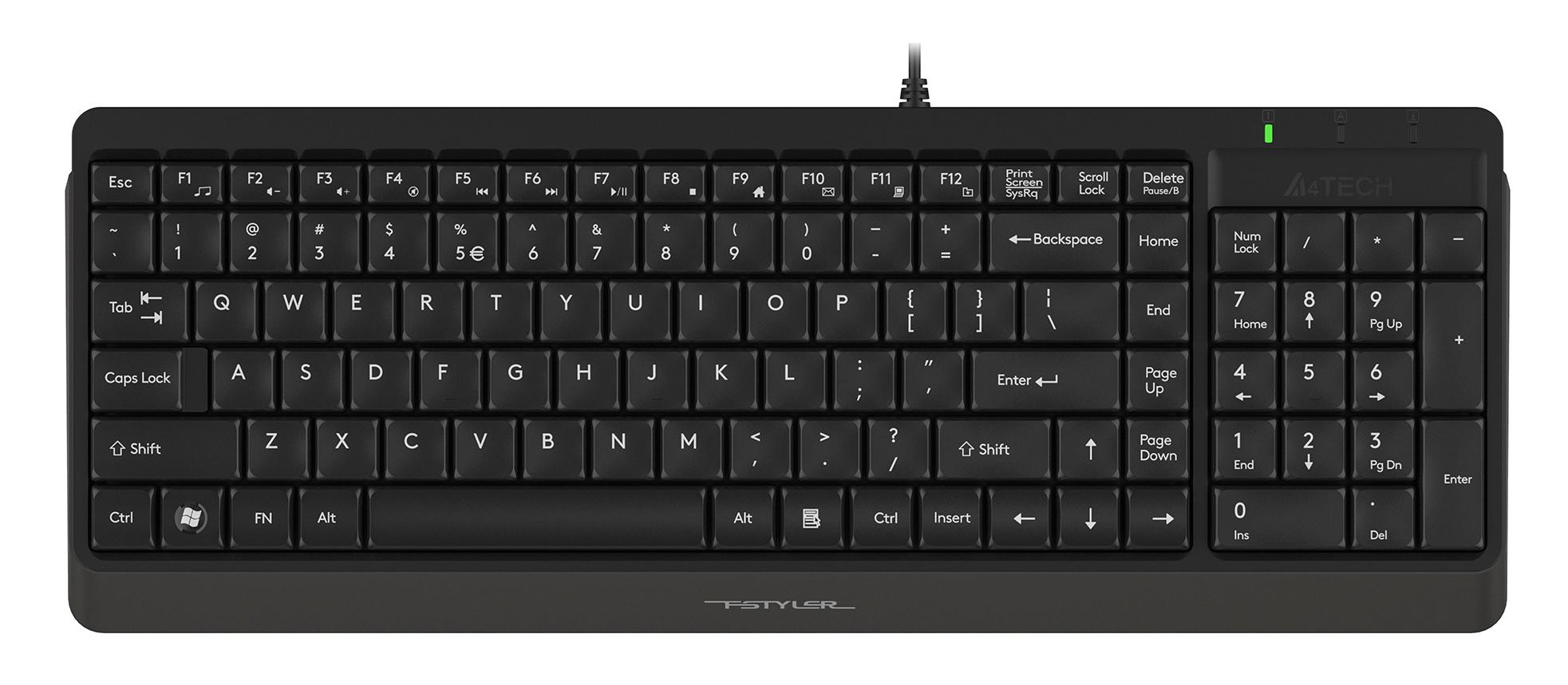 Набор периферии A4Tech Fstyler F1512 Black