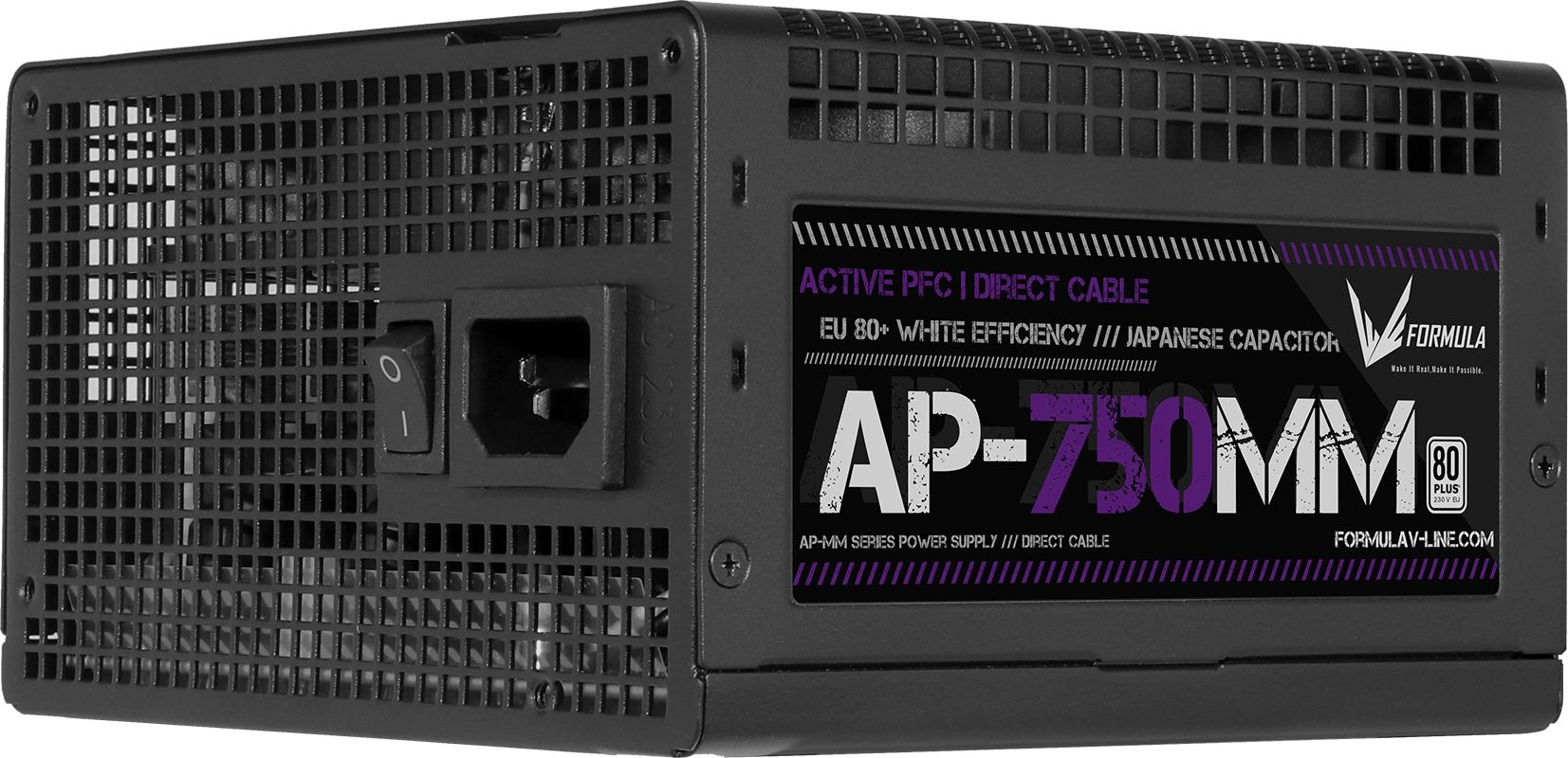 Блок питания Formula ATX 750W 80 Plus White (AP-750ММ)