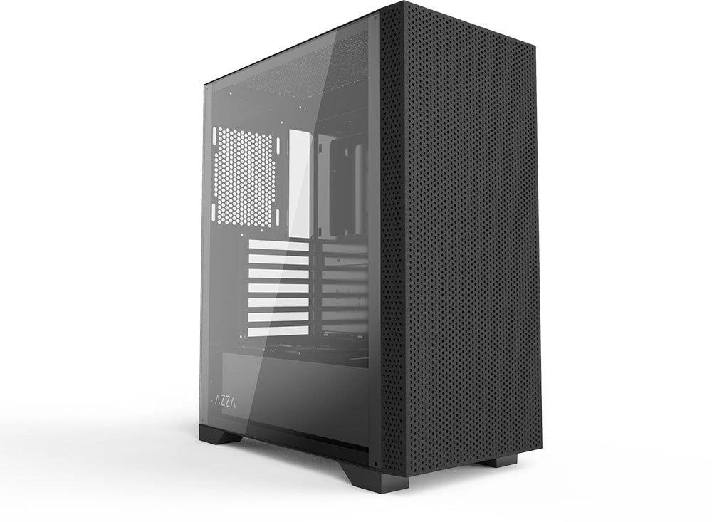 Корпус Azza Celesta F черный без БП (CSAZ-340F)