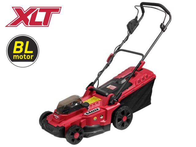 Газонокосилка аккумуляторная WORTEX CLM 3836 ALL1 XLT SOLO БЕСЩЁТ.ДВИГ., 18В+18В, шир.370 мм (БЕЗ АКБ И ЗУ, выс. 25-75 мм, травосборник 35 л)