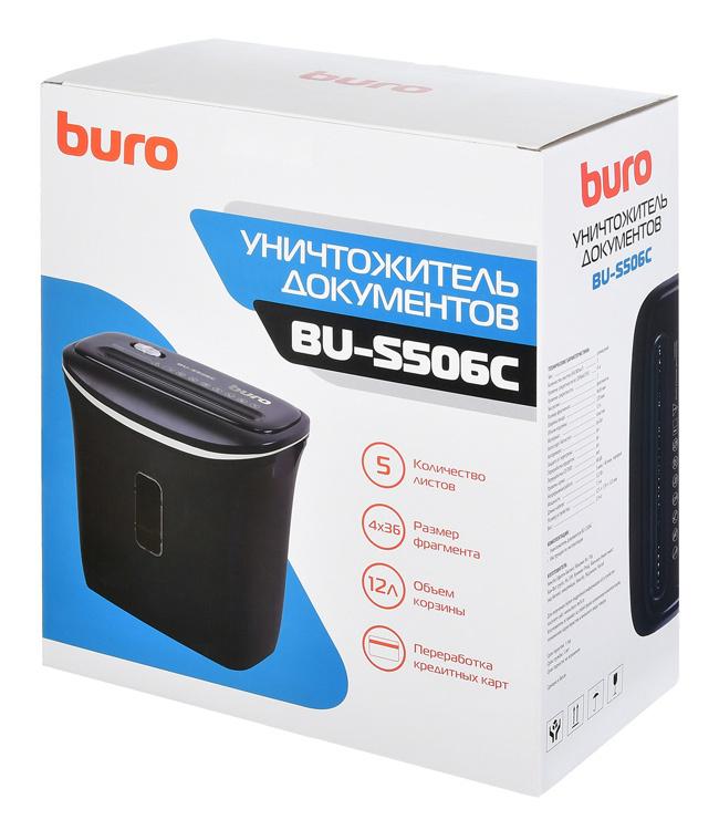 Шредер Buro Home BU-S506C (OS506C)