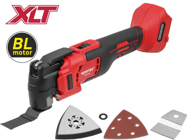 Аккум. многофункциональный инструмент (реноватор) WORTEX CSM 3018 в кор. ALL1 XLT + аксесс. SOLO (4 град., 10500-19000 кол/мин)