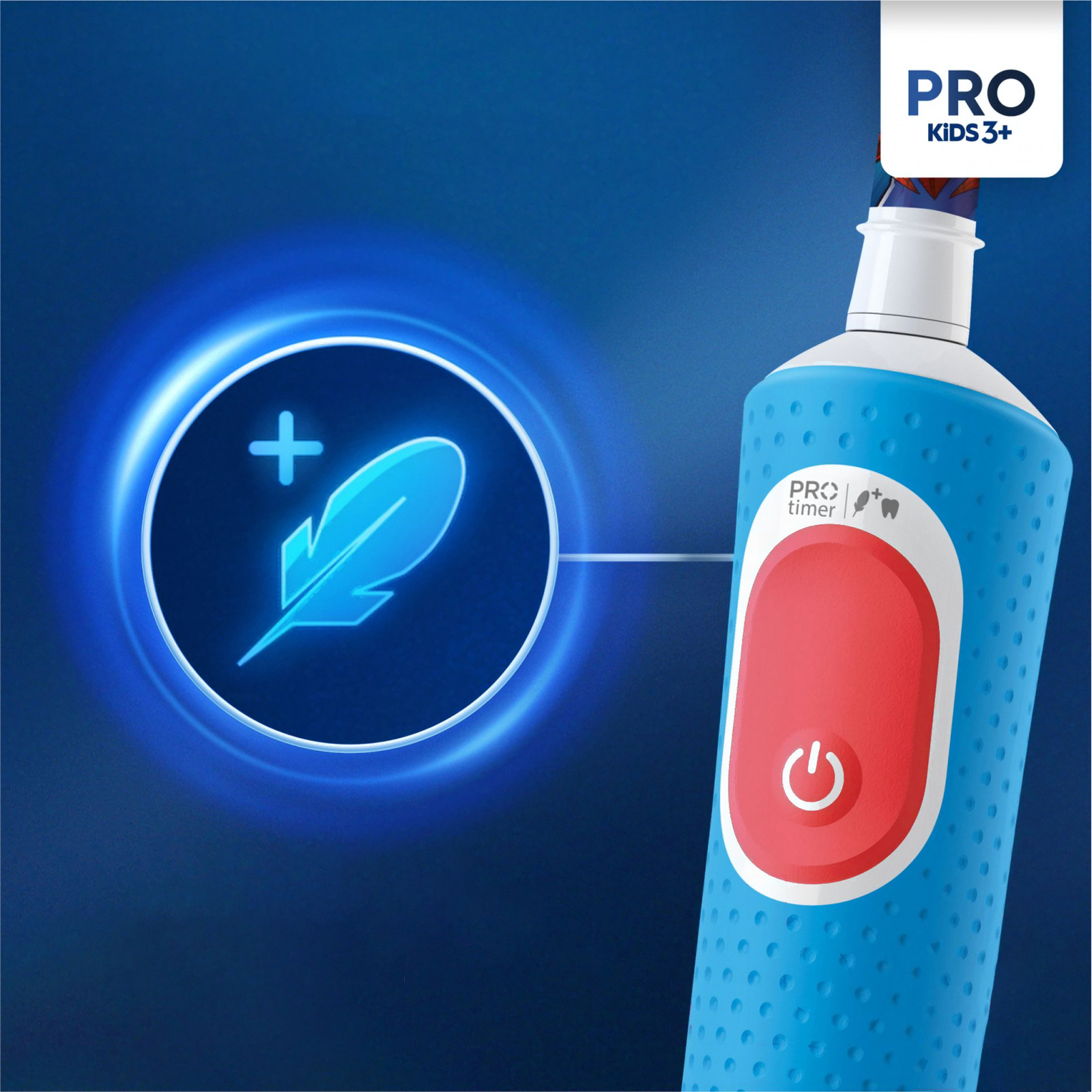 Электрическая зубная щетка Oral-B PRO Spiderman (D103.413.2K)