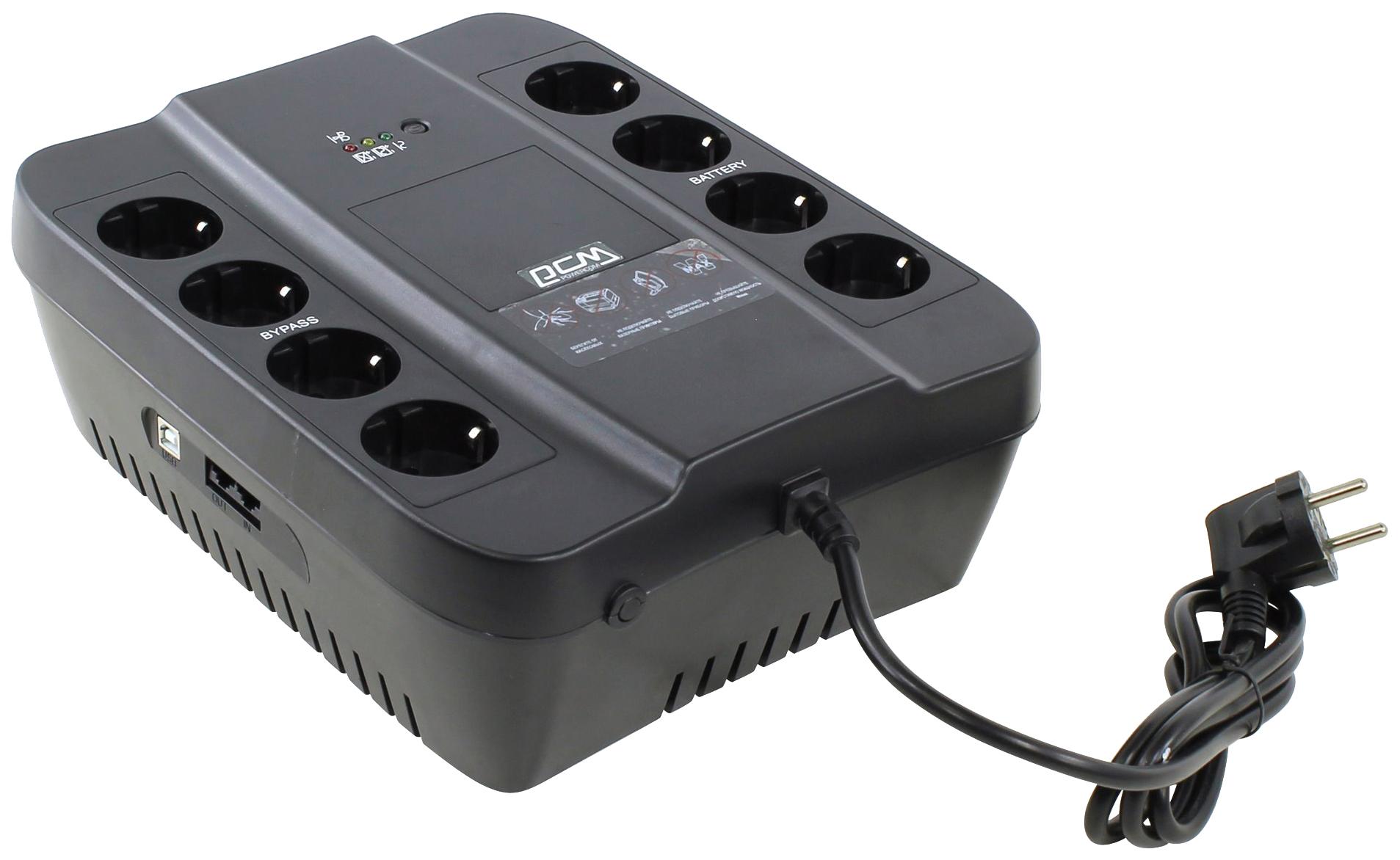Источник бесперебойного питания Powercom Spider 1000VA (SPD-1000U)