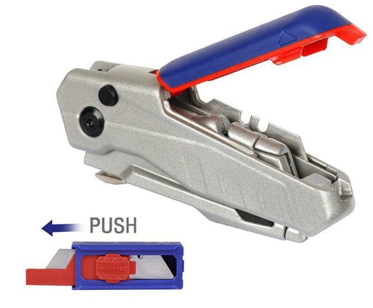 Нож строительный WorkPro WP211011