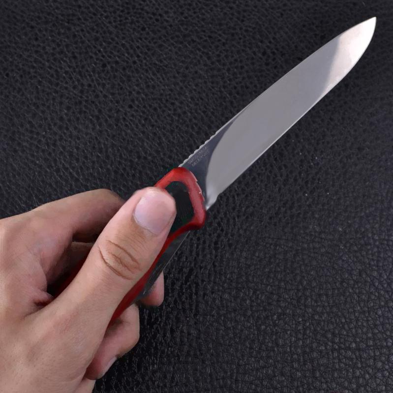 Туристический нож Victorinox RangerGrip 55 красный/черный (0.9563.C)