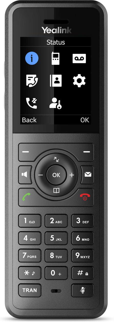 IP-телефон Yealink W77P черный