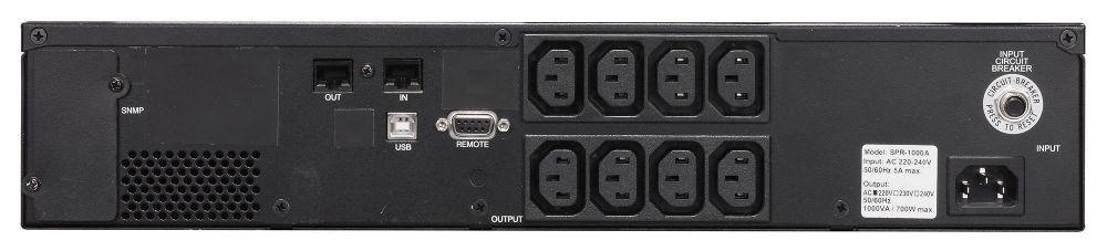 Источник бесперебойного питания Powercom SPR-1000 LCD