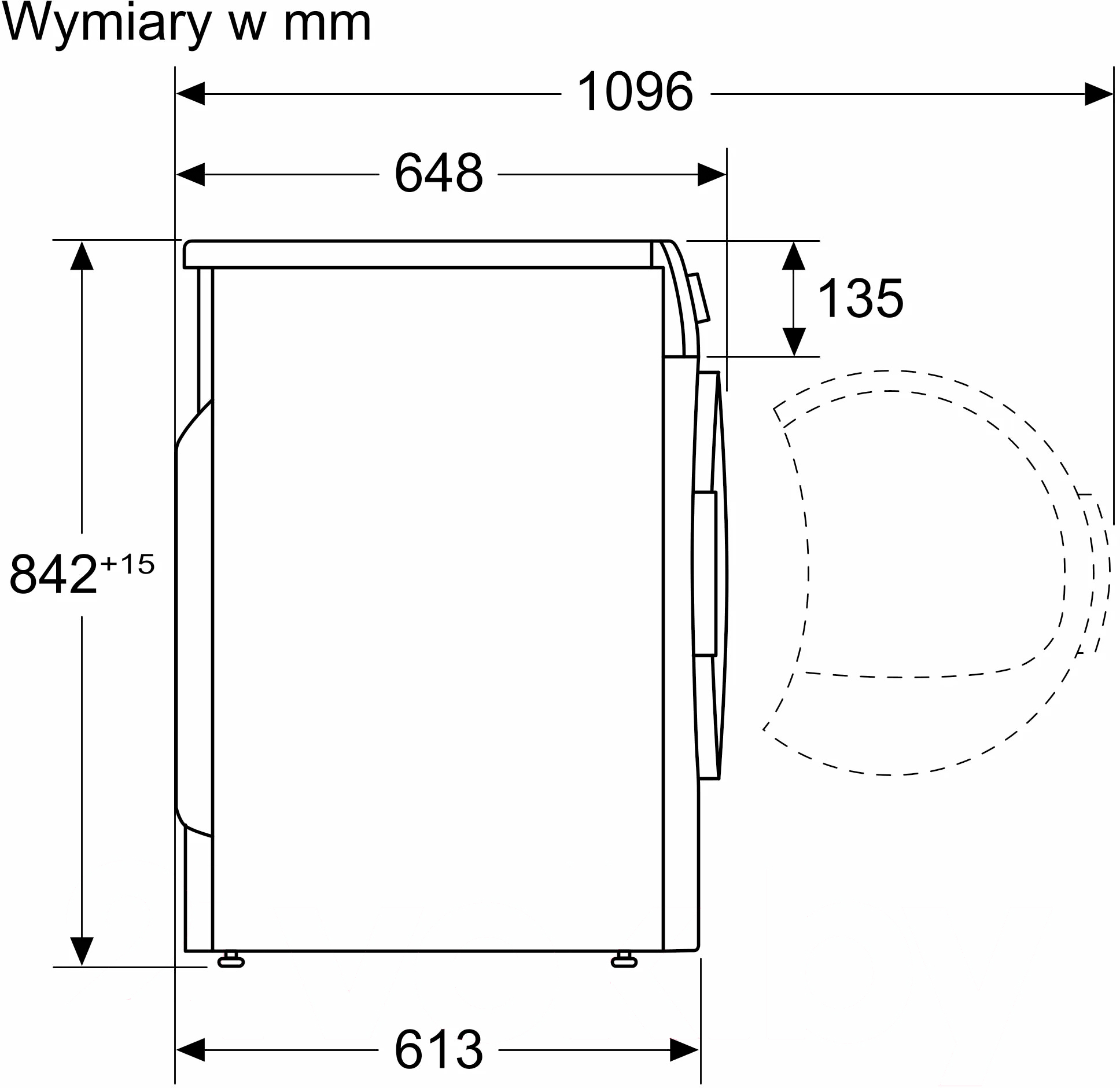 Сушильная машина Bosch WQG233DFPL