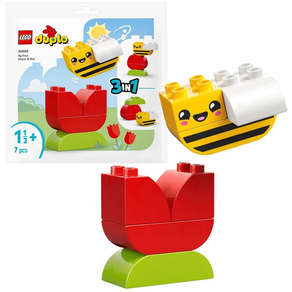 Конструктор Lego Duplo Мой первый цветок и пчелка (30686)