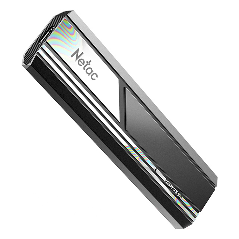 Внешний накопитель Netac ZX10 USB-C 1TB черный (NT01ZX10-001T-32BK)