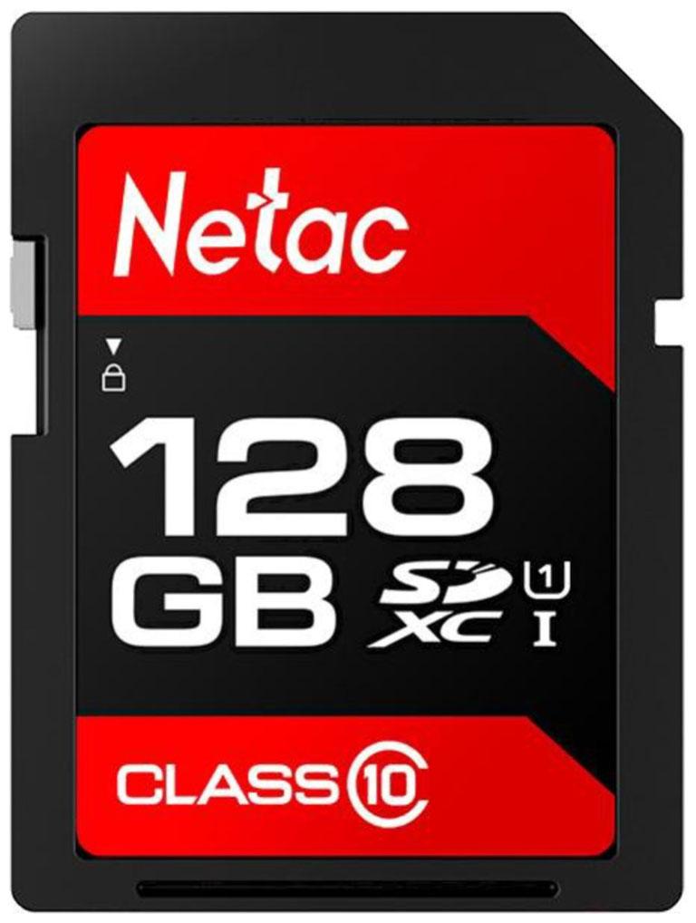 Карта памяти Netac U1/C10 P600 SDXC 128GB (NT02P600STN-128G-R)