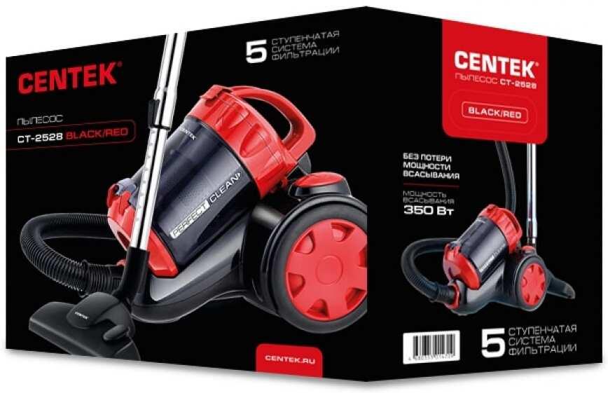 Пылесос Centek CT-2528 красный