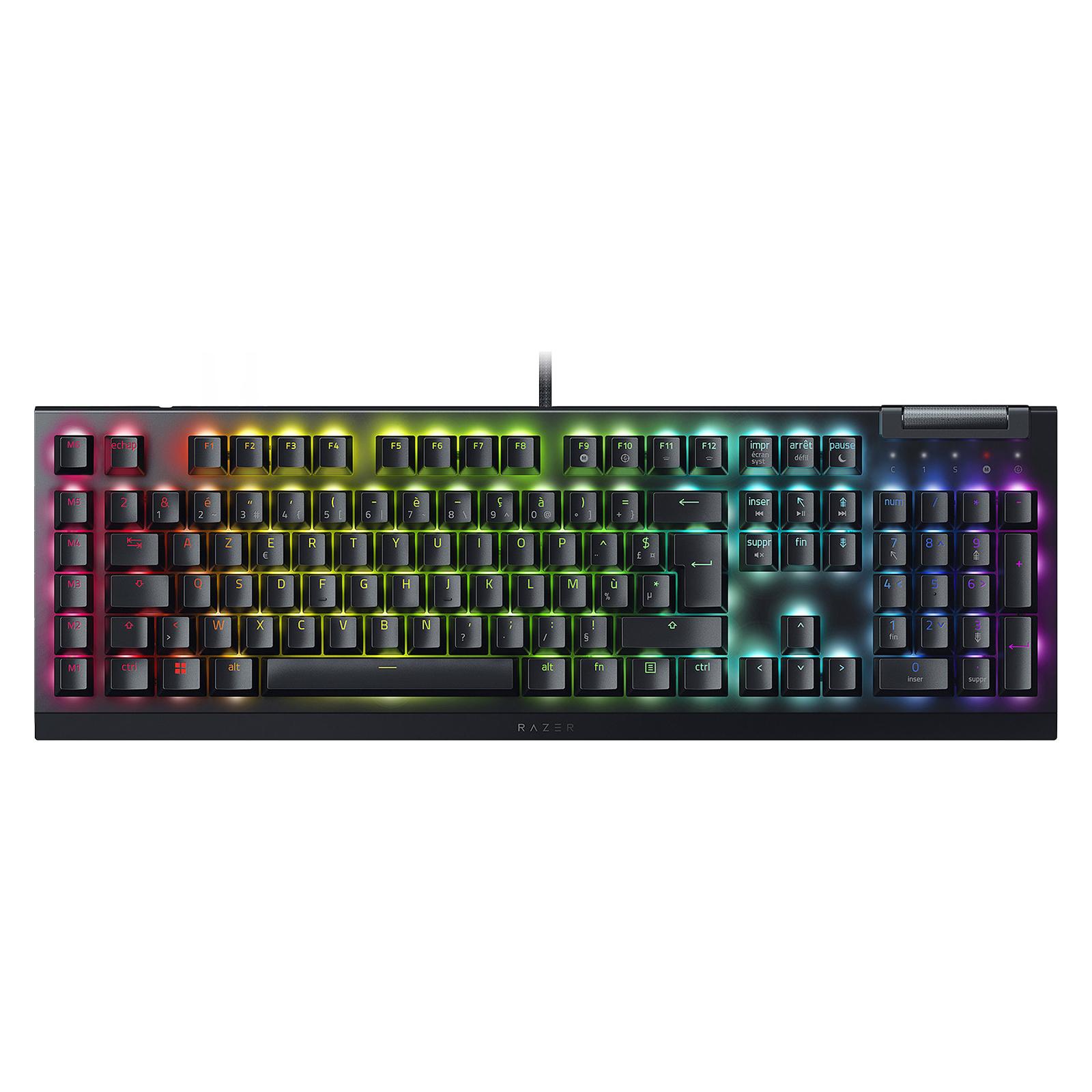 Клавиатура Razer BlackWidow V4 X Green Switch (RZ03-04700800-R3R1)