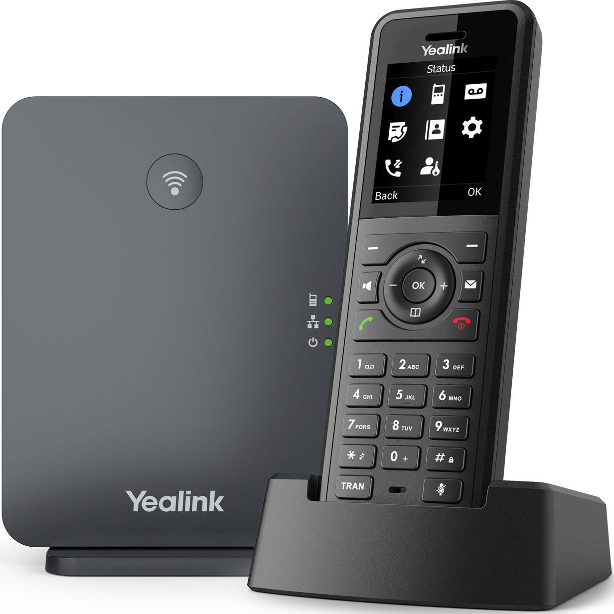 IP-телефон Yealink W77P черный