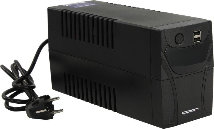 Источник бесперебойного питания Ippon Back Power Pro II 500 черный (1030299)