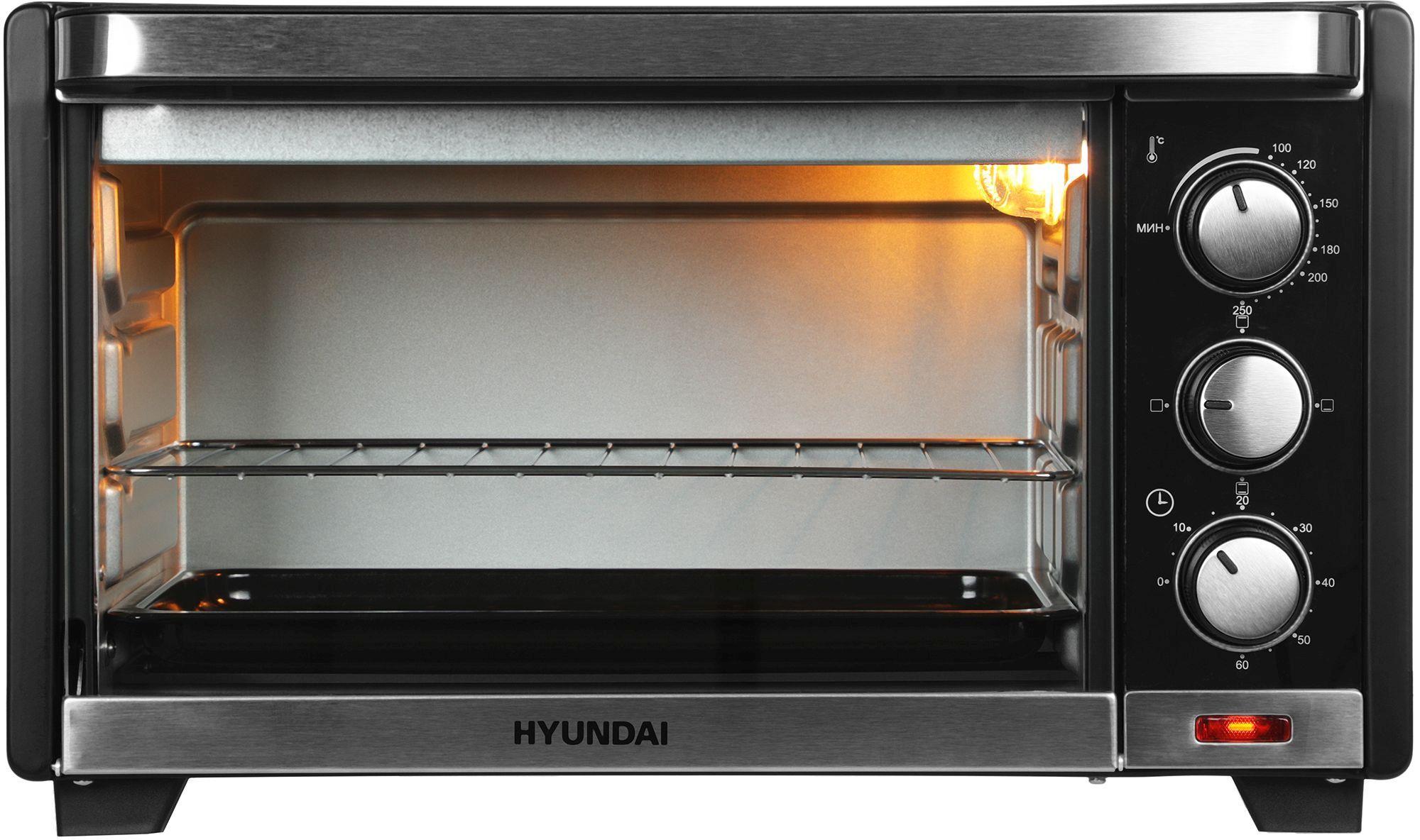 Мини-печь Hyundai MIO-HY091 черный