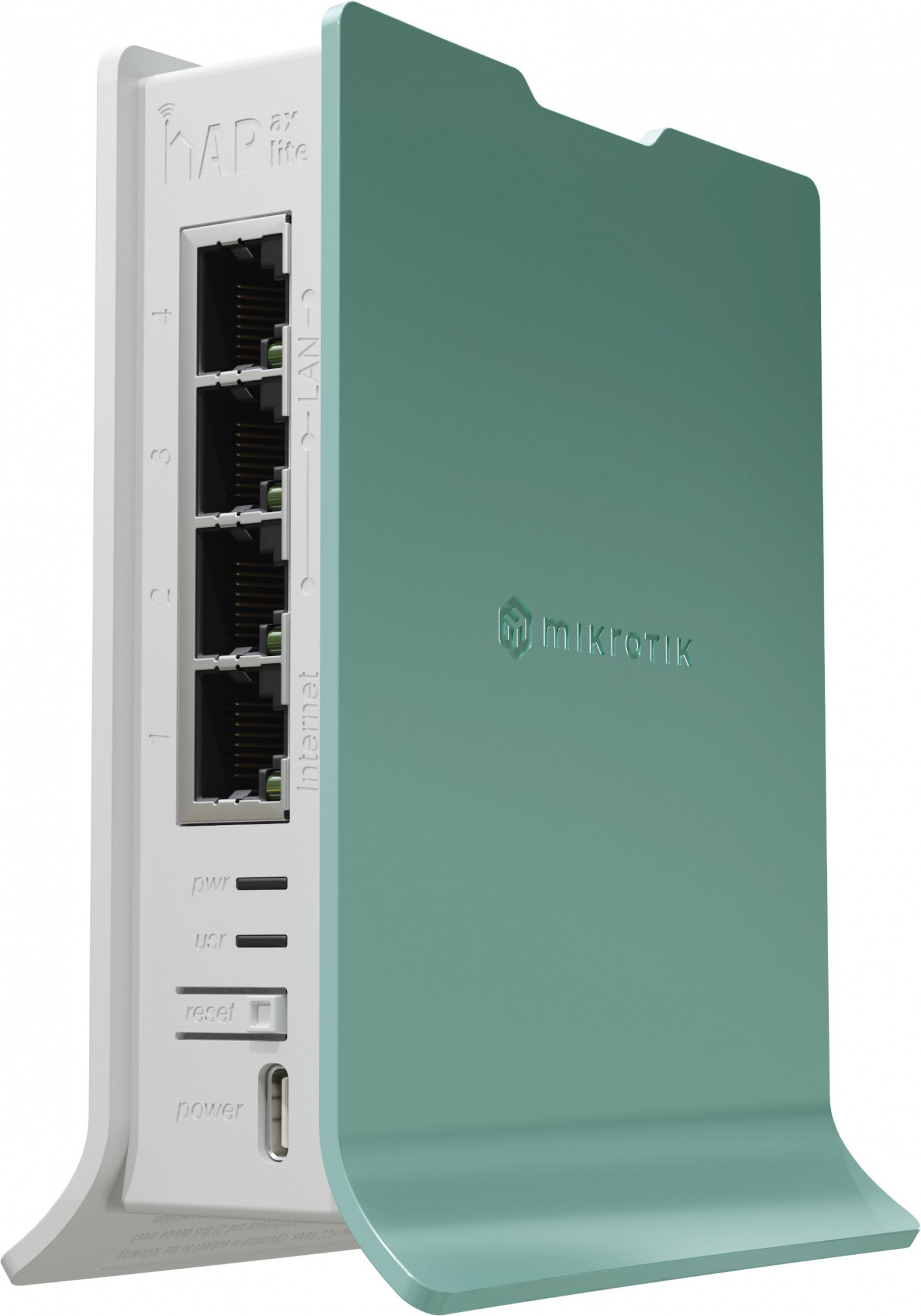 Роутер беспроводной MikroTik AX600 голубой (L41G-2AXD)