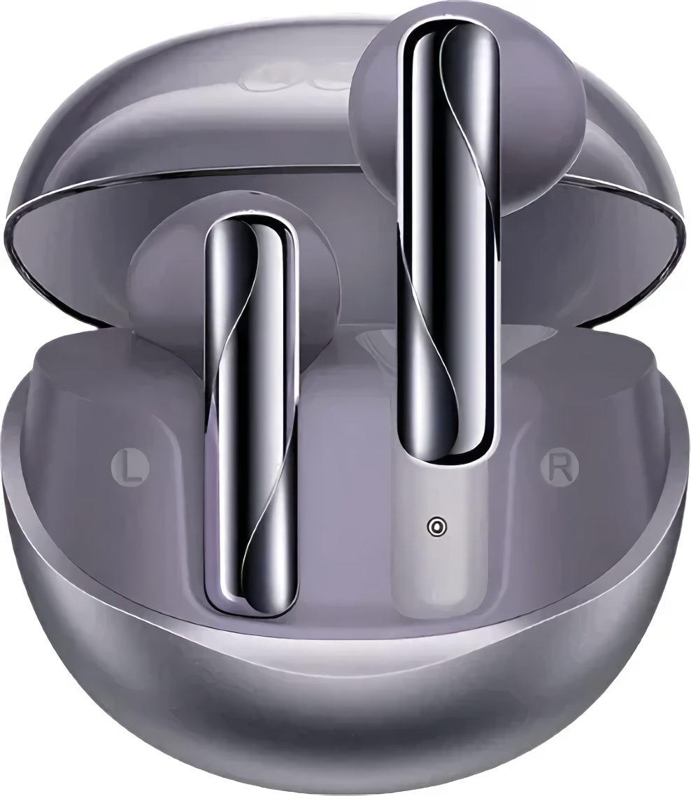 Наушники QCY AilyBuds Clear Purple (BH24QT32A)