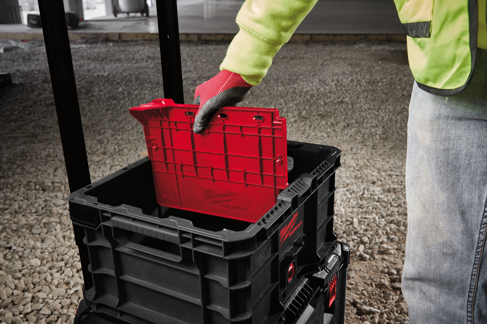 Разделитель ящиков Milwaukee PackOut (4932480624)