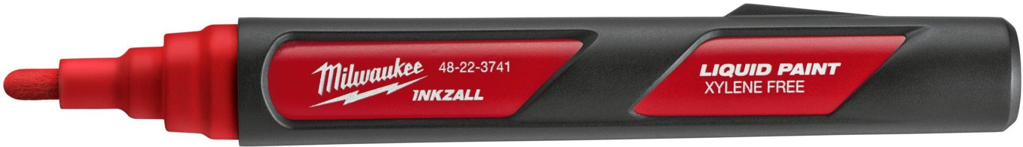 Маркер строительный Milwaukee Inkzall красный (4932492143)