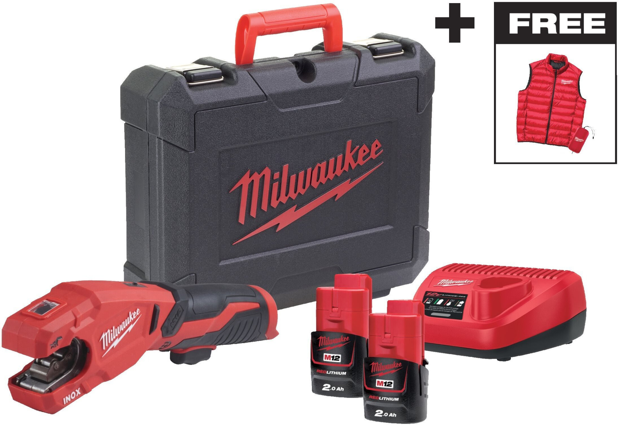 Труборез Milwaukee M12PCSSMC-202C (4933499464)