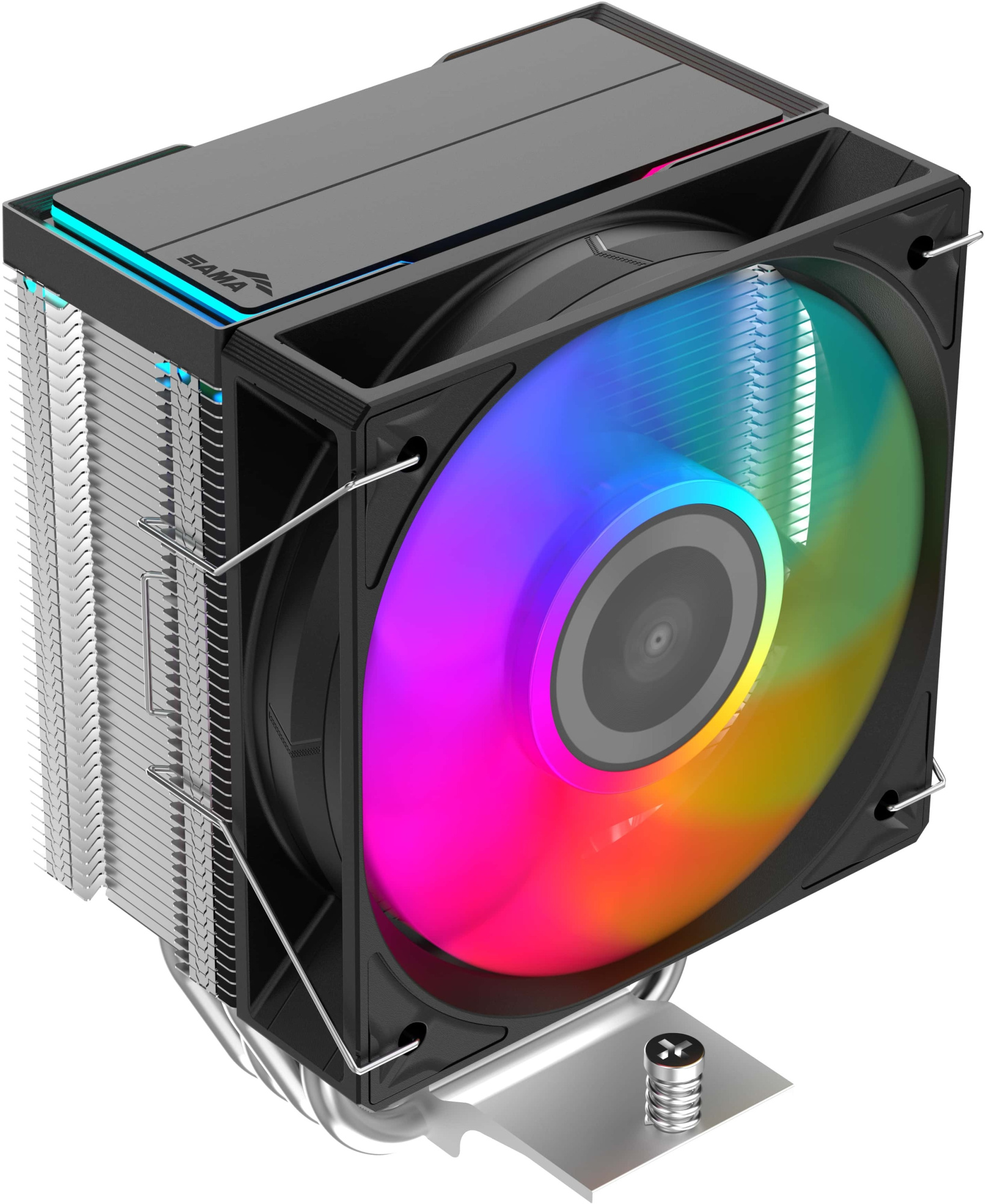 Кулер для процессора Sama X30L серебристый (X30-XXWAYXOX-G)