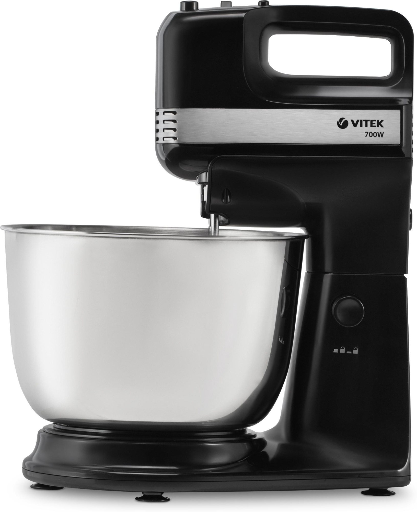 Миксер Vitek VT-1419BK черный/серебристый