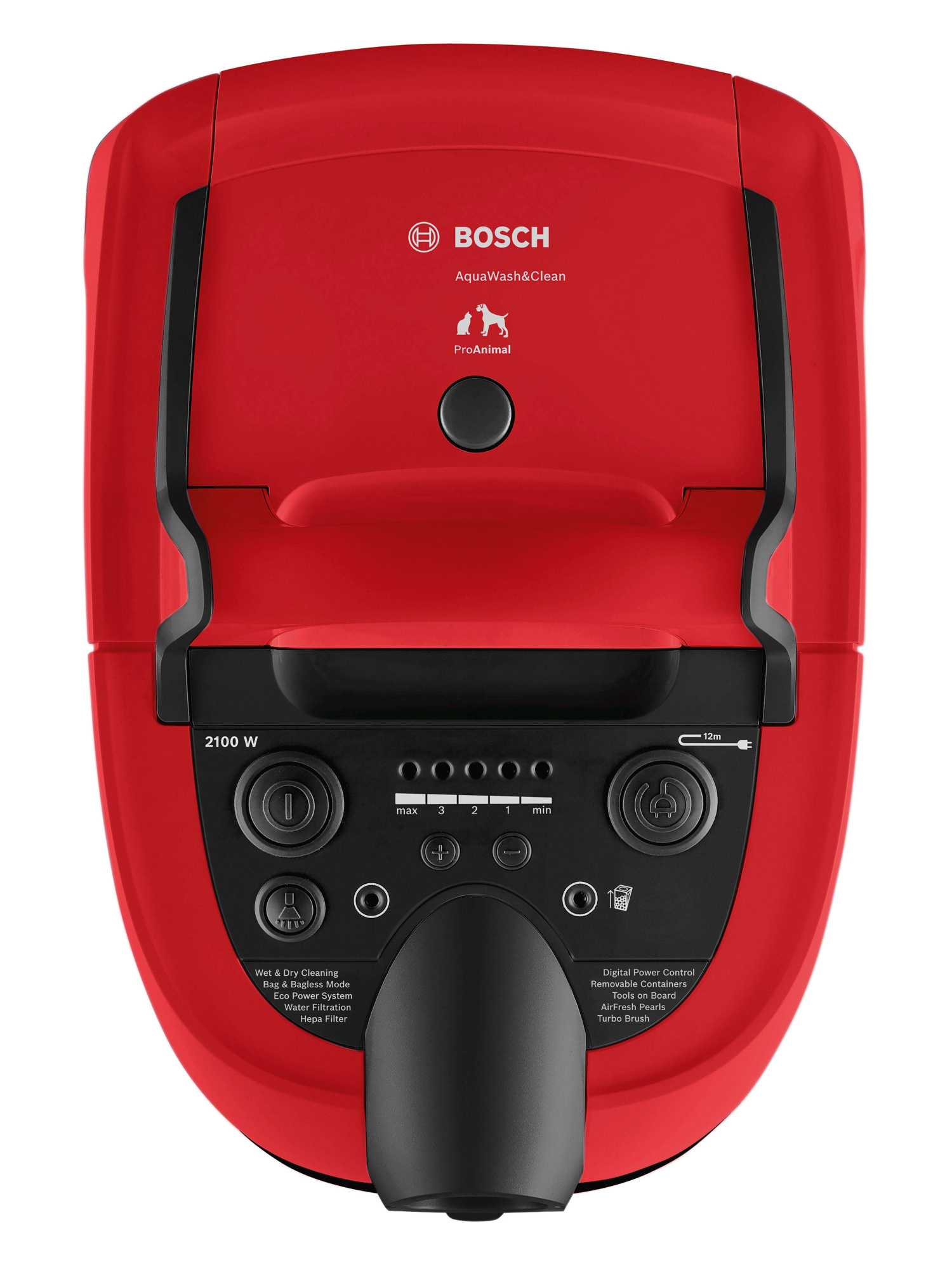 Пылесос Bosch BWD421PET красный