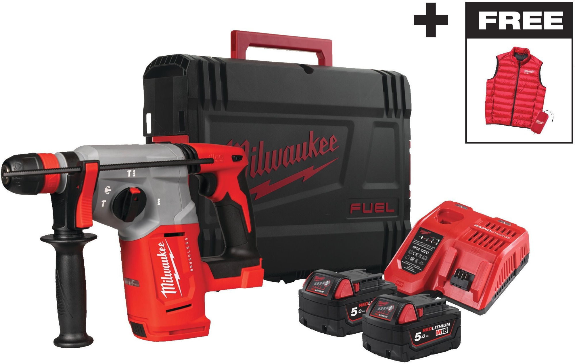 Перфоратор Milwaukee M18 BLHXMC-502X (4933499459)