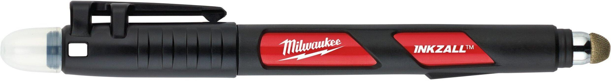 Маркер строительный Milwaukee Inkzall со стилусом черный (48223101)
