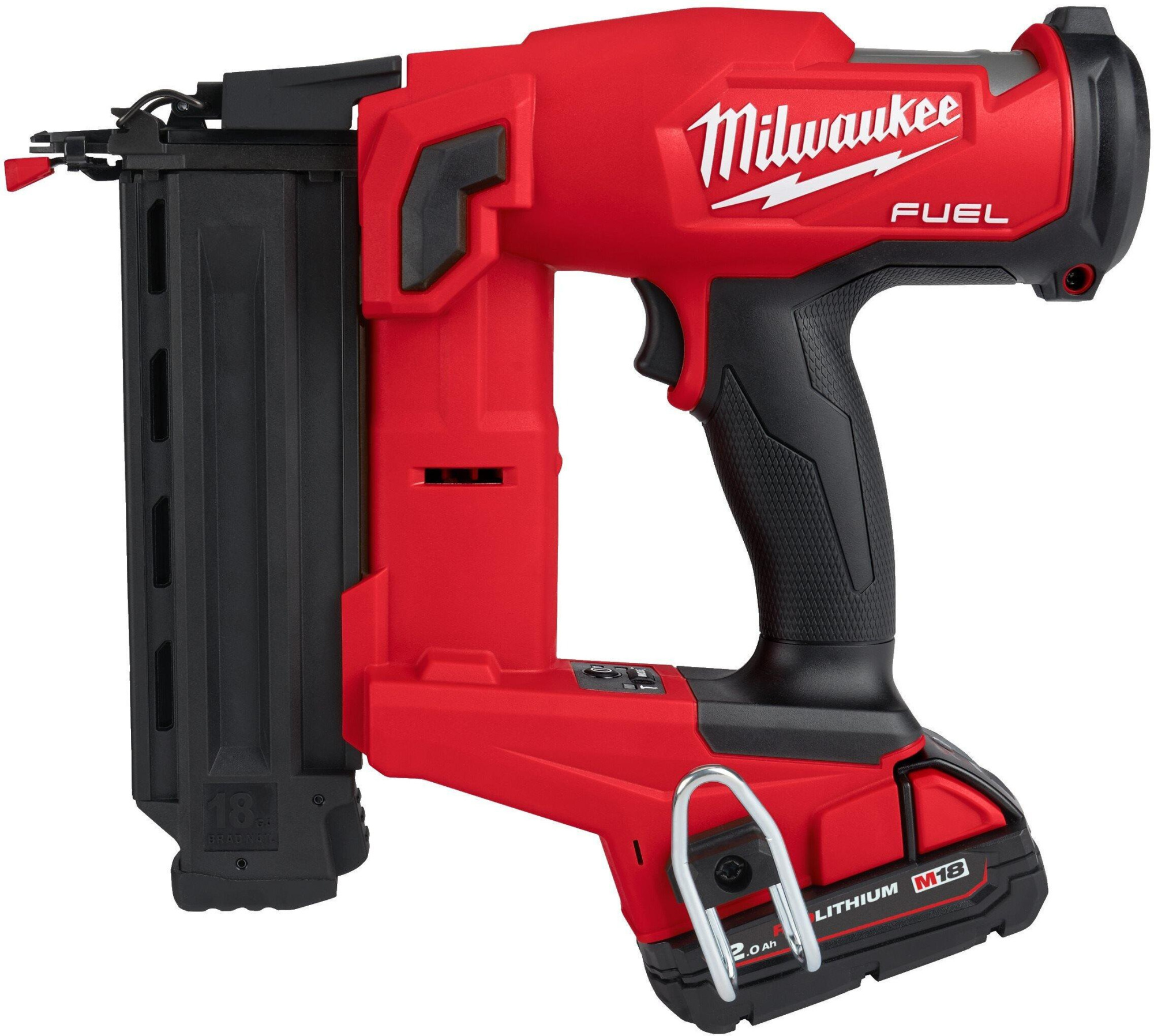 Аккумуляторный гвоздезабиватель Milwaukee M18 FN18GS-202X (4933471407)