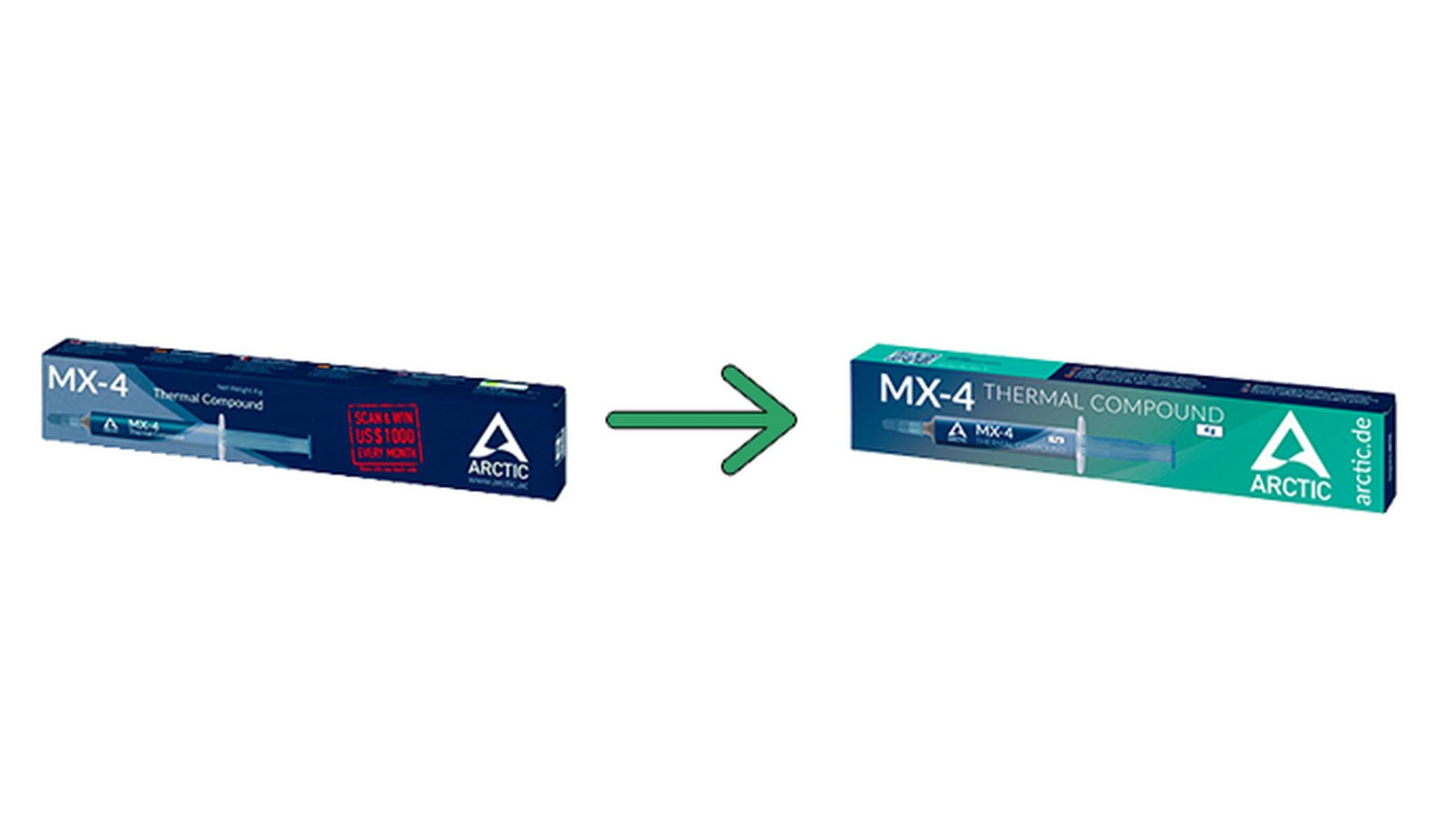 Термопаста Arctic MX-4 2019 4 г (ACTCP00002B)