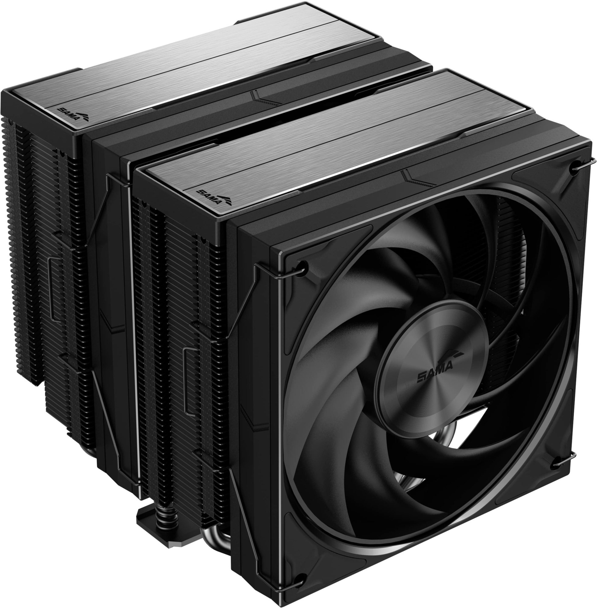 Кулер для процессора Sama A60B черный (A60-BKWNNXOX-G)