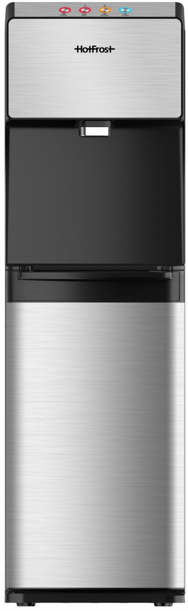 Кулер для воды Hotfrost V450ASM черный/серебристый (120145001)