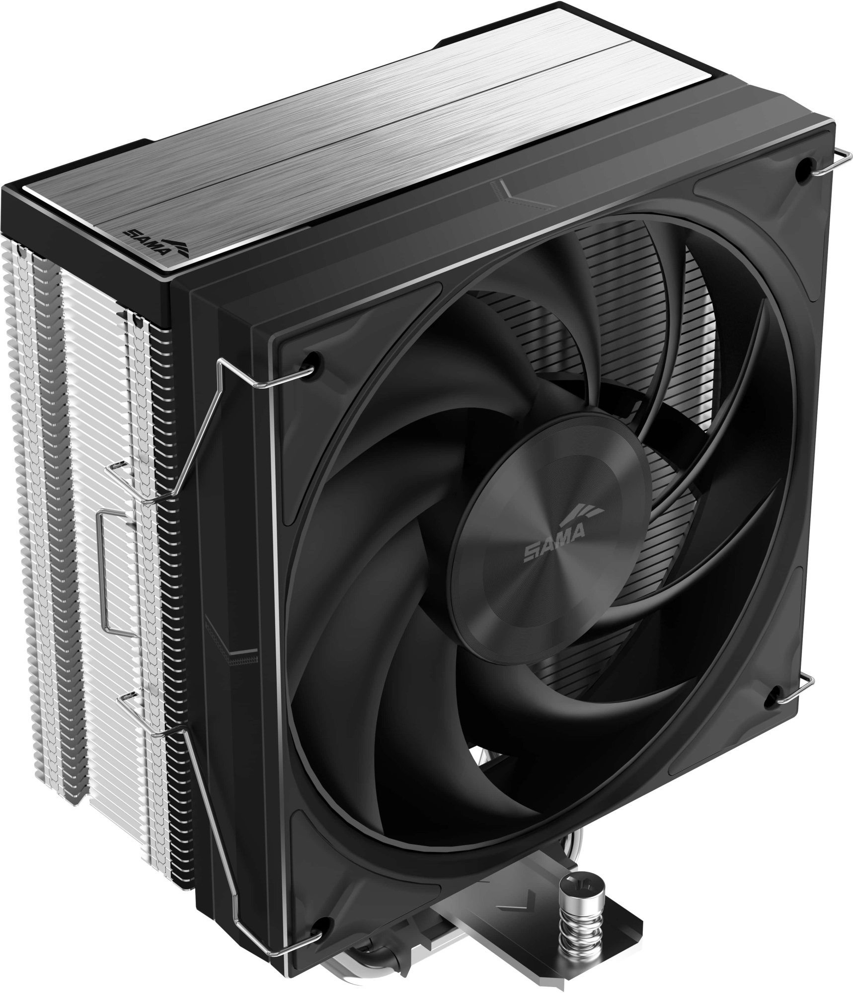 Кулер для процессора Sama A40E серебристый (A40-XXWNNXOX-G)