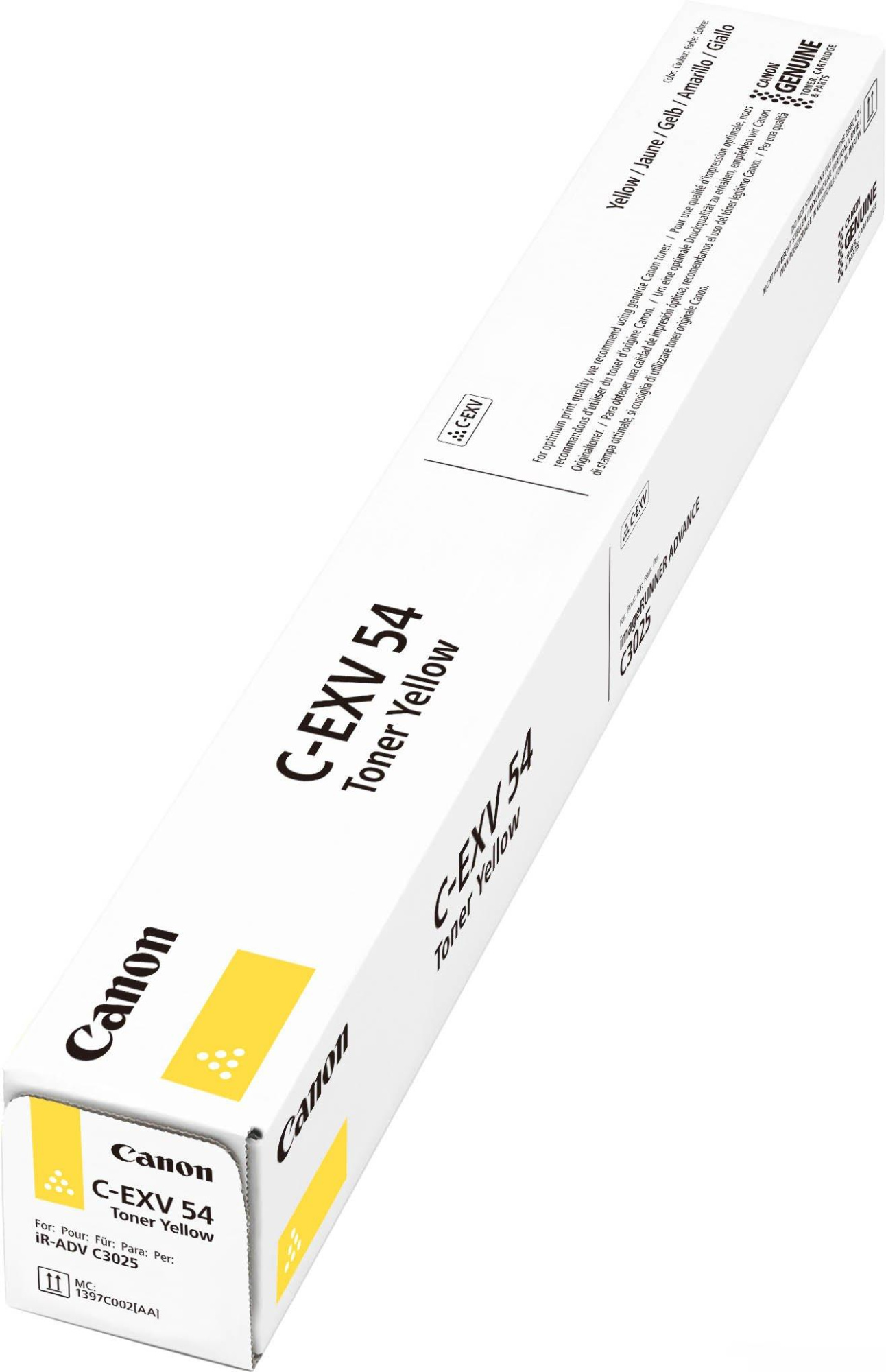 Картридж Canon C-EXV 54Y желтый (1397С002)