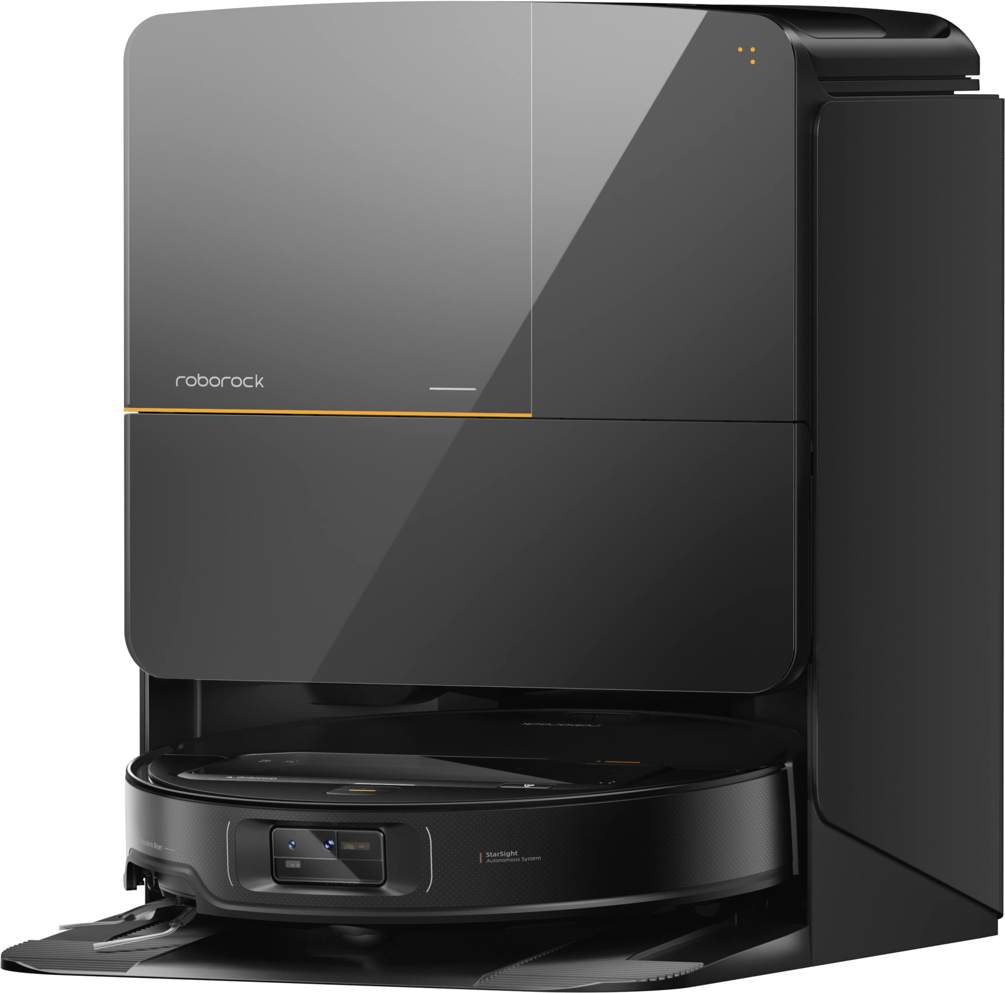 Робот-пылесос Roborock Robotic Vacuum Cleaner+Empty Wash Fill Dock Saros Z70 RU Black (SZ7052-02)