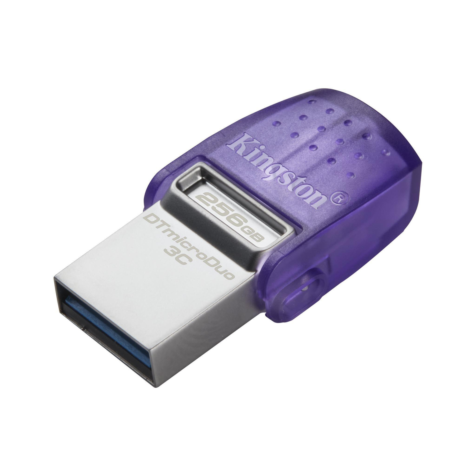 USB Flash-накопитель Kingston DataTraveler microDuo 3C 256Gb фиолетовый (DTDUO3CG3/256GB)